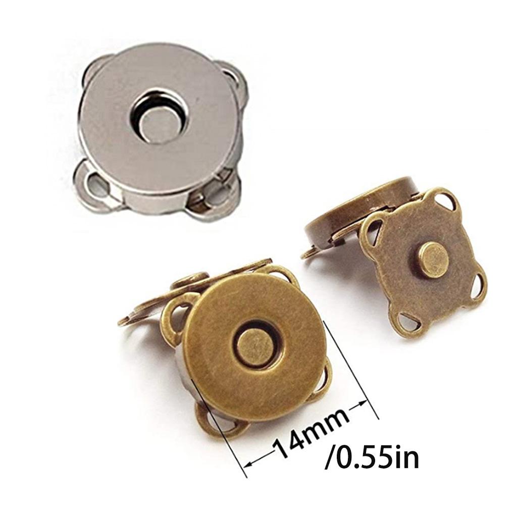 Pack of 10 Sewing Press Studs Bags Clothing Jackets Clothes Windbreaker Backpack Snap Buttons Home Homemade Sew Crafts