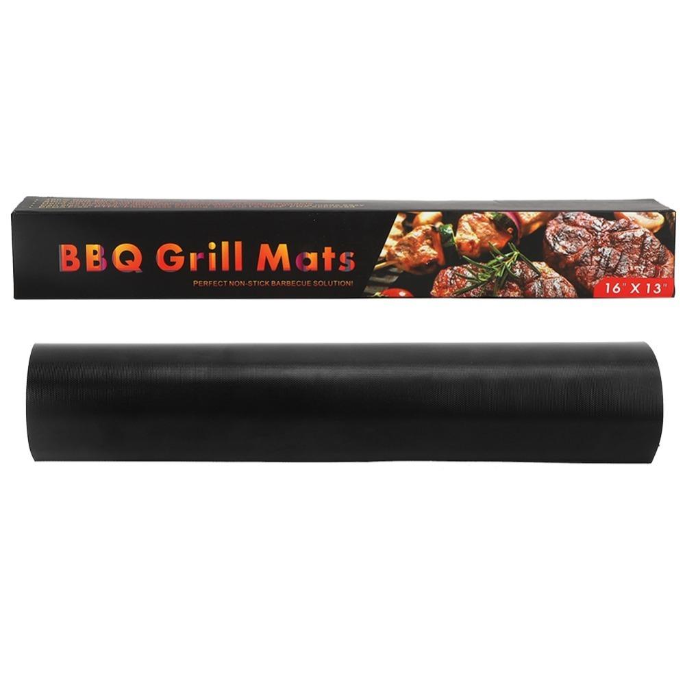 

5PACK Heavy Duty Non-Stick Grill Mats Black Copper Grill Cooking Pad Oven Liner Electric Grill чорний