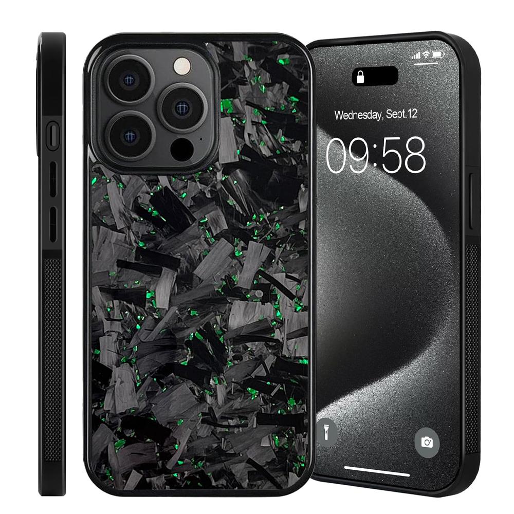 New Magsafe Cases for iPhone 15 Pro Max Real Forged Carbon Fiber for iPhone 16 13 14 12 11 14Plus 13Pro 11Promax Anti-fall Case