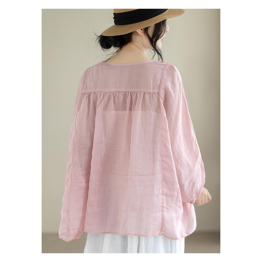 DIMANAF 2026 Summer Women Plus Size New Blouse Shirt Cotton Lace Embroidery Casual Loose Fashion Lady Tops Tees Batwing Sleeves