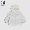 Gap Girls' Bear-Ear Hooded Puffer Down Jacket