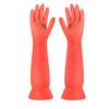 Thickened Latex Dishwashing Gloves Extended Length Rubber Cleaning Gloves for Kitchen Housework Car Washing Laundry Durable Non