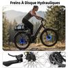 TTGO C5 Elektrische Fiets 27.5" - 250W Motor, Verwijderbare 48V 13.5Ah Batterij, 90-110km Actieradius, 7 Shimano Versnellingen-grijs