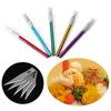 Cake Carving Sculpture Metal Scalpel Non-slip Knife Pastry Tools Engraving Cutter with 6pcs Blade
