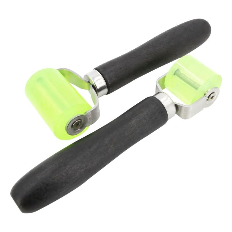 2Pcs Auto Soundproofing Wheel Rollers With Silicone Coating And Ergonomic Design Suitable for Motorcycle Vehicle Sound