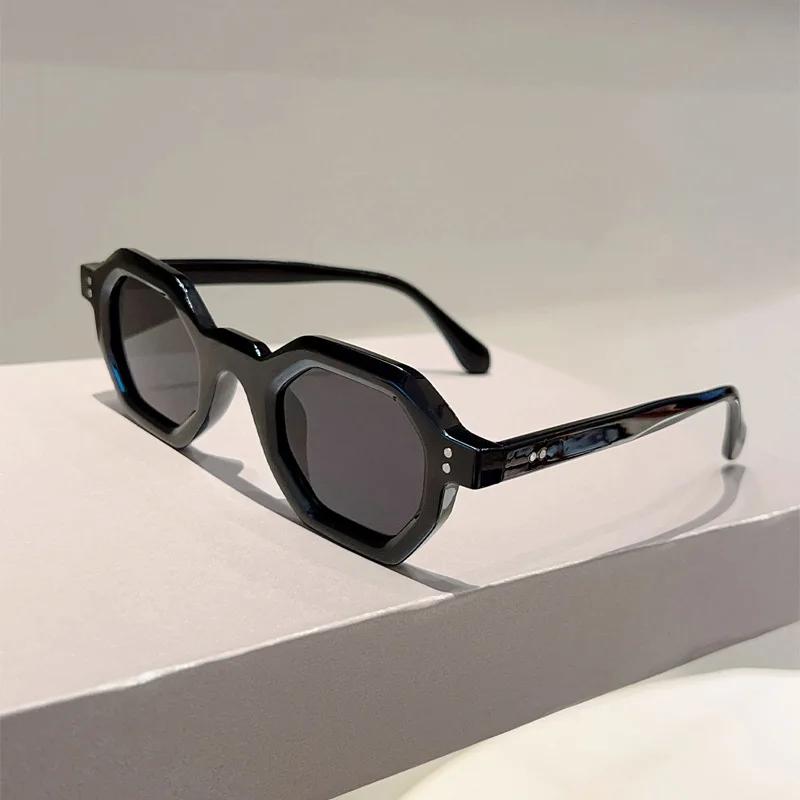 

Retro Sunglasses Men Women Fashion Polygonal Small Frame Sun Glasses Men Luxury Designer Shades Uv400 Eyewear 1PC