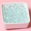 High-Gloss Jelly Color Glass Beads with Straight Holes for DIY Bracelets and Necklaces