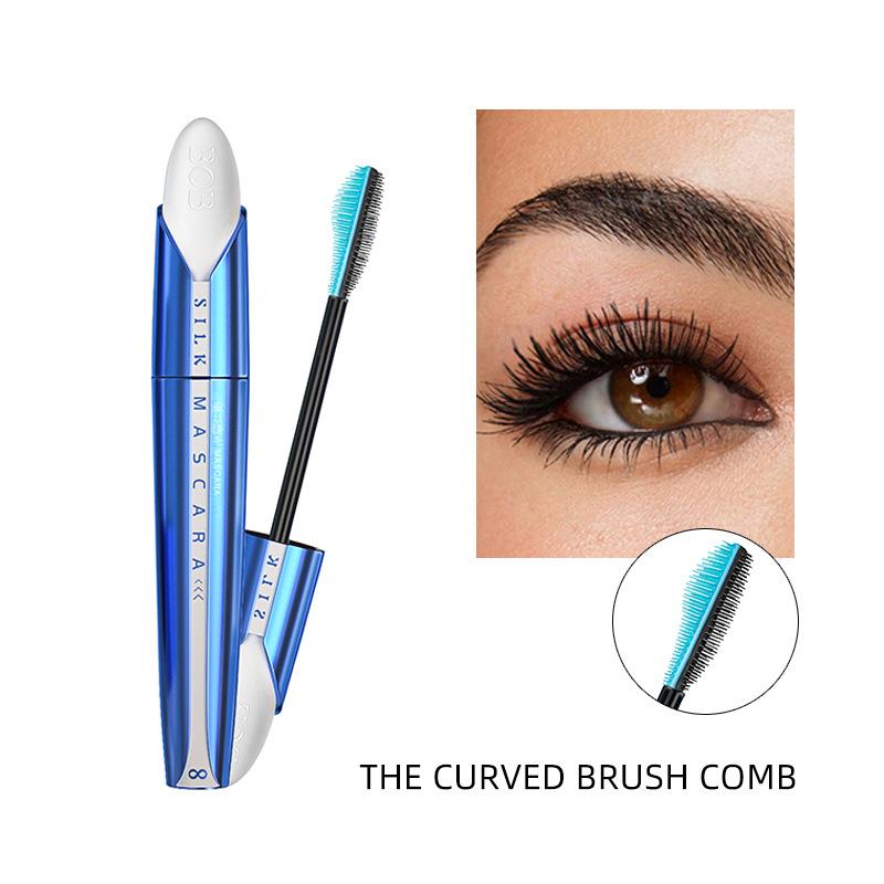 BOB silk mascara waterproof and non-smudging slender dense curled long-lasting elongated eye eyelashes beauty