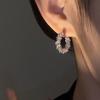 2024 New Fashion Trend Unique Design Elegant Exquisite Irregular C Shape Earrings Female Jewelry Party Premium Gift Wholesale