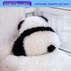 Nordic Wool Panda Hugging Pillow – Bedside Cushion & Sofa Lumbar Support