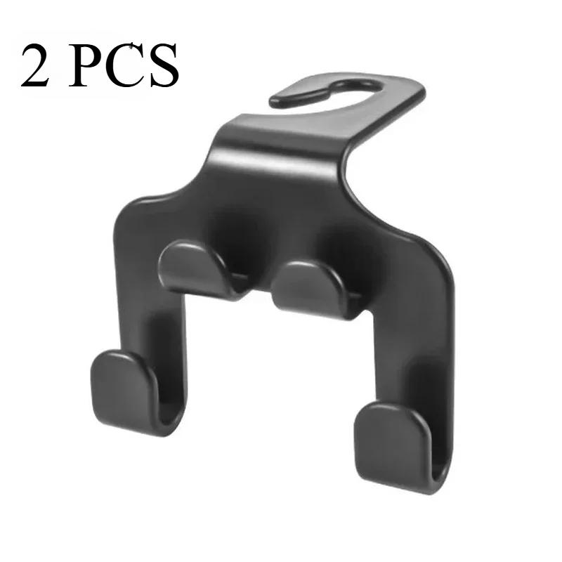 

Крючок на заднее сиденье автомобиля, подвесной держатель для мобильного телефона, подставка для ленивого заднего сиденья, кронштейн для подголовника телефона для iPhone Samsung, все телефоны Four in one version,2PCS