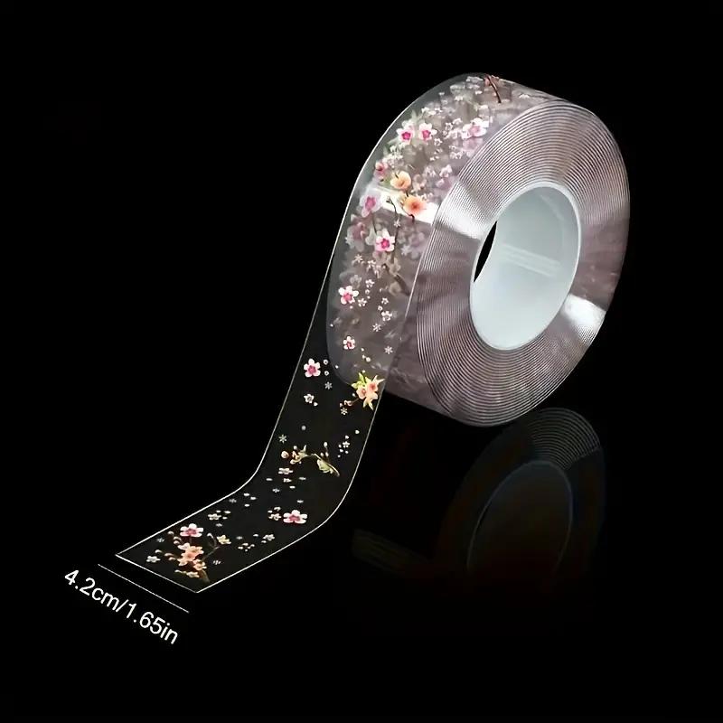 Kitchen Bathroom Sealing Tape Waterproof Adhesive Seal Tape Stickers Mildew Toilet Seam Strip Self Transparent Printing Home Decoration