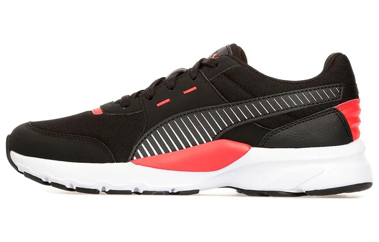 PUMA Future Runner Black White Red 372611-07 42