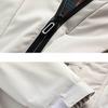 Men's Casual Jacket Parka Fall/Winter Hooded Men's Coat Solid Color Outdoor Jacket