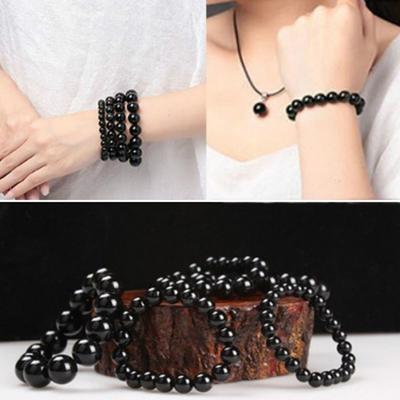 Männer Frauen natürliche Websterite Perlen Massage Armband Gesundheitspflege Armreif Schmuck