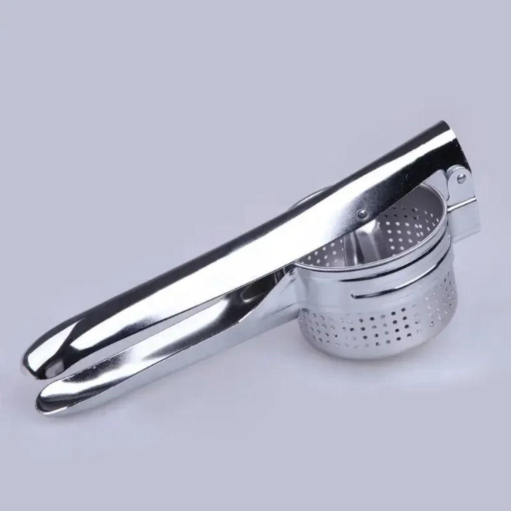 Stainless Steel Vegetable Dehydrator Ergonomic Handle Fruit Ricer Presser Potato Masher  Household