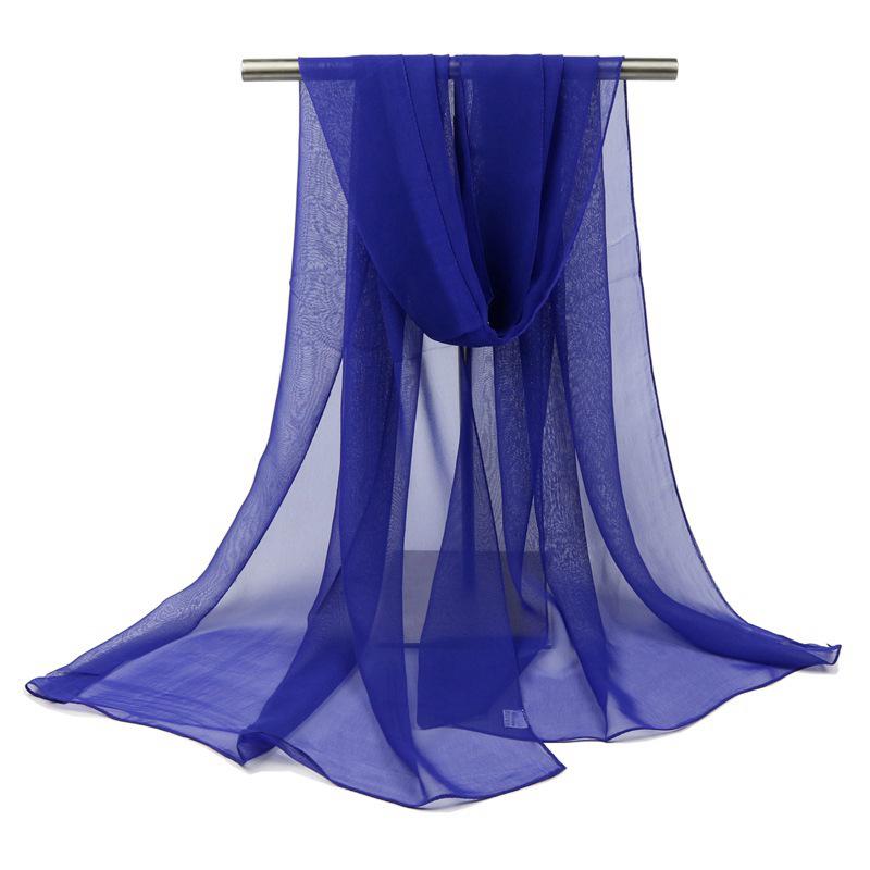 Silk Gradient Scarf for Elegant Women: Perfect for Stage, Catwalk, Dance, and Model Training.
