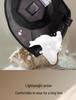 3C Certified Retro Harley Carbon Fiber Motorcycle Helmet, Unisex All-Season Winter Half Helmet