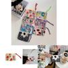 Stylish Japanese Colorful Drawstring Cosmetic Bag For Daily Use And Travel Storage