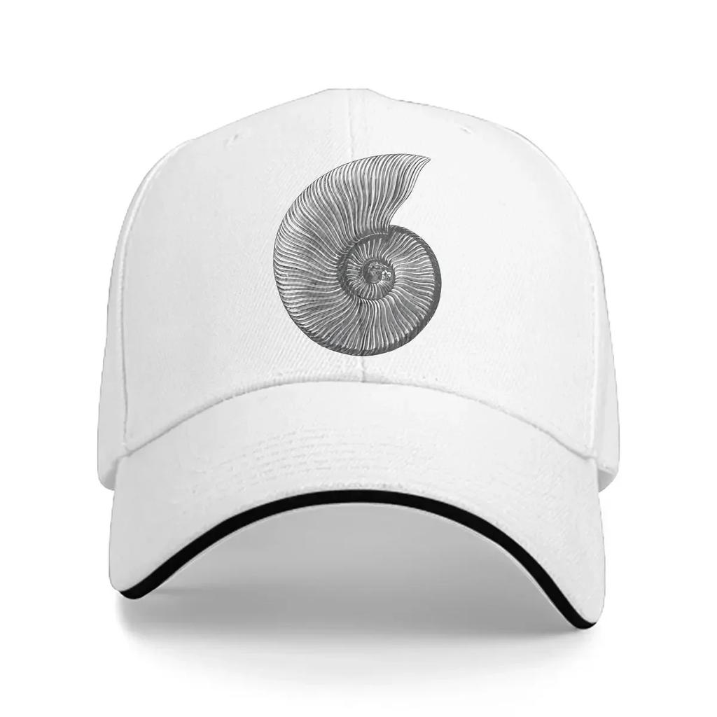 Fibonacci Sequence Golden Ratio Multicolor Hat Peaked Unisexs Cap Ammonite Personalized Visor Protection Hats