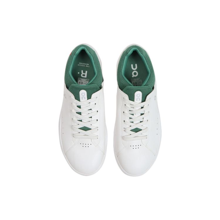 ON The Roger Advantage White Green Men Sneakers 48.98515