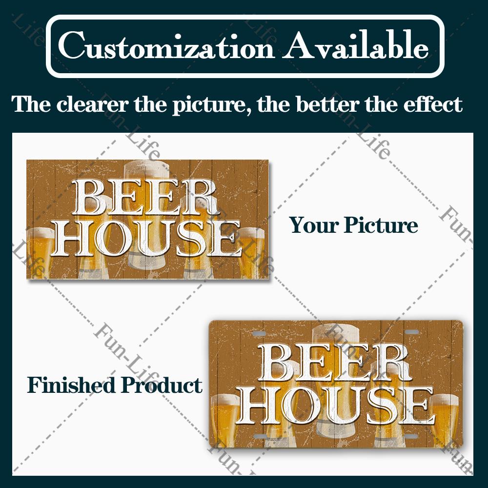 Beer Metal Tin Signs, Plaque Plates, Vintage Wine Poster, Bar, Pub Party, Man Cave, Pub, Kitchen, Home Wall Decor