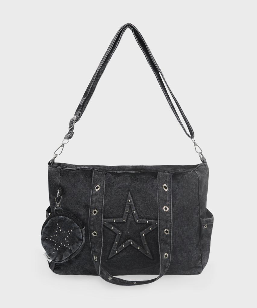 Chicks Star Coin Pocket Eyelet Bag (4 Colors)