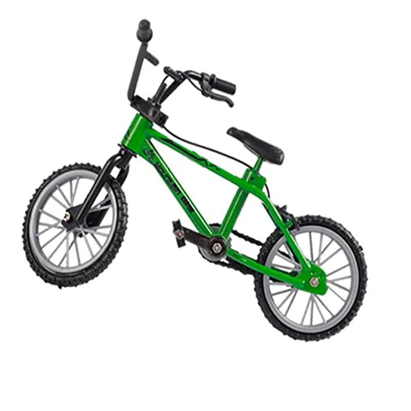 1PC Mini Model Alloy Bicycle Toy Finger Mountain Bike Simulation Metal Finger Bike Funny Learning Playthings Gift Idea Ideal for Kids Children