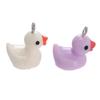 10 Stück 17,5x18,5mm 3D Enten Harz Anhänger Niedliches Tier Anhänger Für Schmuckherstellung DIY Ohrringe Schlüsselanhänger Bastelzubehör