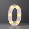 22cm LED Letter & Number Lights for Events - Perfect for Birthdays & Proposals.