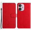 HT06 For Xiaomi Redmi 13C 4G/5G/13R 5G/Poco M6 5G/Poco C65 4G Leather Case Rhombus Pattern with Wrist Strap