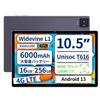 VETOO V10 Max Android 16GB 256GB 1TB Widevine L1 Netflix CPU T616 7500mAh Charging 5G WiFi 4G LTE OTG Face Recognition Wireless Projection Split