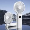 Xiru Foldable Digital Display Portable USB Rechargeable Fan