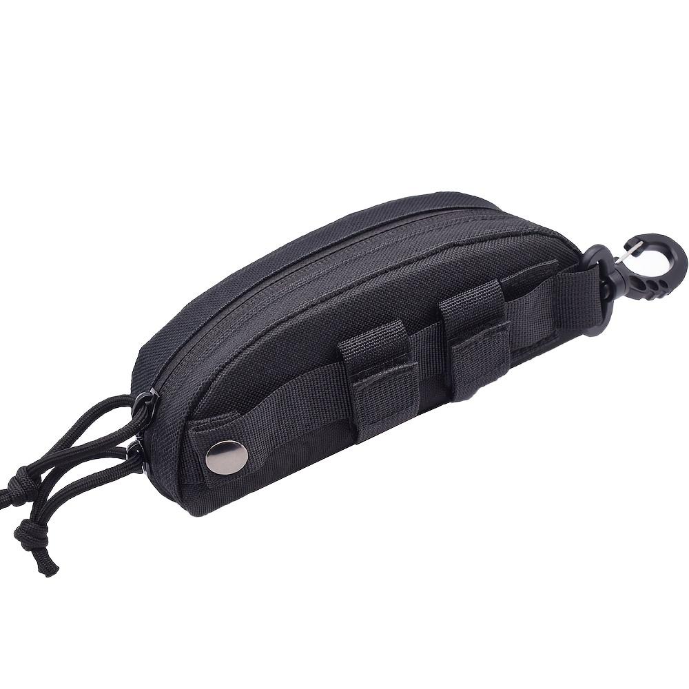 Taktische Molle Tasche Hartschalen-Brillentasche Mode Outdoor Tragbar Brillenetui Stoßfest Staubdicht Brillenetui