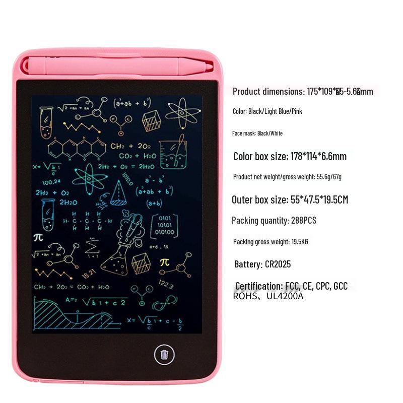 LCD Kids' Erasable Doodle & Drawing Board