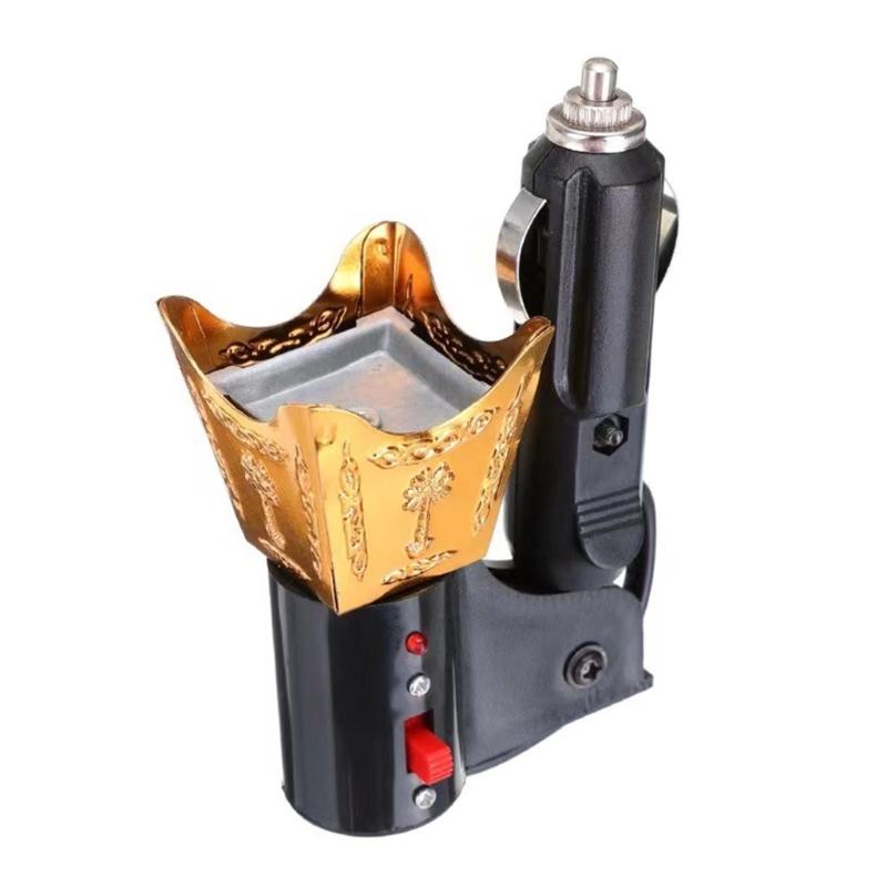 Electric Scent Diffuser for Vehicle and Household Space Incenses Burners Holders