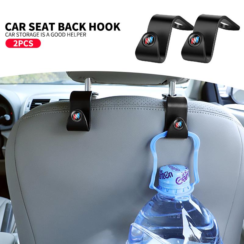 QPM1 1/2pcs Car Seat Back Portable Hook Holder For Buick Excelle XT Excelle GT Verano Regal Encore enclave Park Avenue Envista GL8