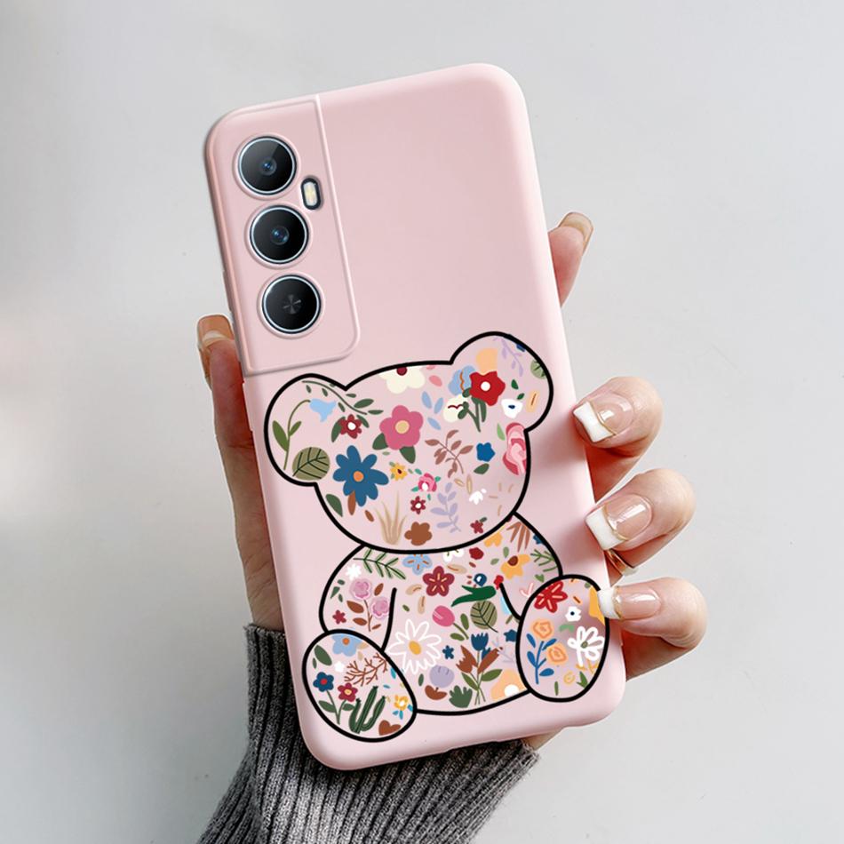 

For Realme C65 Case Cute Cartoon TPU Soft Silicone Cover Phone Cases For OPPO RealmeC65 C 65 RMX3910 6.67 Shockproof Capa Shell Realme C65