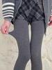 Collant a Maglia a Righe Donna 2025 Nylon Monocolore Vita Alta Elastici Slim Collant Invernali High Streetwear Y2K Calza