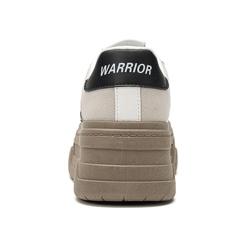 Warrior Spring Summer New Mesh Training Shoes Thin Thick Sole Increased Height Wear Resistant Breathable Non Slip Low Top Skate Shoes WXY(S)-6139