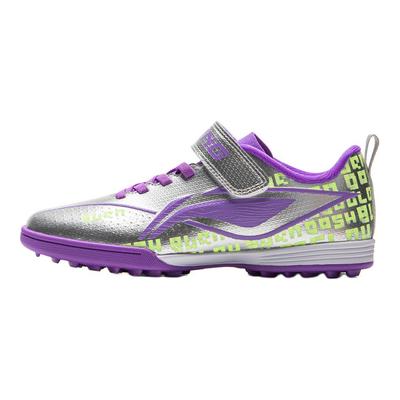 Li Ning Barnfotboll Syntetiskt Läder Speed Shadow 2 Bekväma Lätta På Och Av Lågskurna Fotbollsskor Barnfotbollsskor YKGV012-7