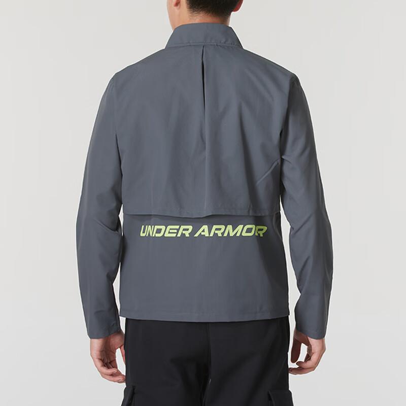 Under Armour Fashionable Sports Comfortable Breathable Jacket Men jackets Gray 1376797-025