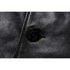 Chinese Size Long Men Leather Coat Genuine Soft Cow Leather Classic Double Breasted Turn Down Collar Leather Jackets For Men Clothing Autumn