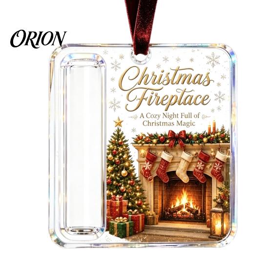 Reusable Christmas Tree Decor Cash Gift Ornament, Clear Acrylic Money Holder, Holiday Xmas Unique Stocking Stuffer for Hanging Decoration, Funny Ways