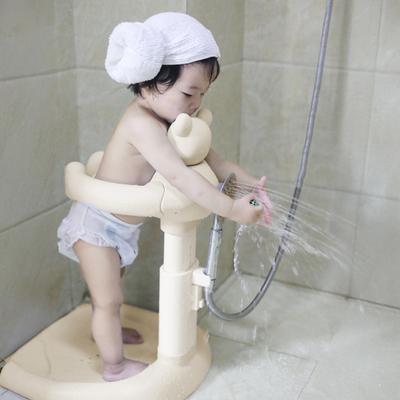 Yousheng Baby Tub Stand with Stable Structure Ergonomic Design Anti-Slip Safety Adjustable Height Backrest Baby Bathing Tower