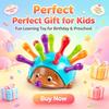 Hedgehog Fine Motor Skills Toy for Kids Early Learning Educational Sorting Game