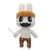 25-33cmHorror Animal Hospital Plush ToyBlue Dog Soft Stuffed Cartoon Doll CollectibleFor Adult Fans Home Decoration Cuddly Gift