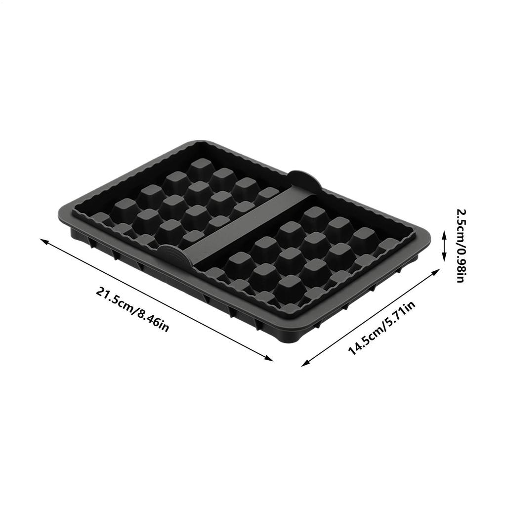 Waffle Maker Mold Air Fryer Silicone Baking Tray Non-Stick Cookie Tray Waffle Making Mold For Cookie Cake Dessert Pancake