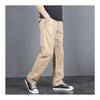 [AYISTELU] Men's Chino Pants, Large Size, Long Pants, Loose, Bottoms, Colored Pants, Straight, Slim, Stretch, Easy Pants, Comfortable