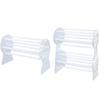360 Rotation Acrylic Headband Holder 1/2 Layers Hair Hoop Holder Shelf  Chains
